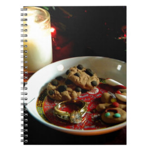 Christmas Cookie Candle Notebook