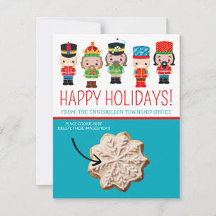 Christmas Cookie Cards, Personalized Gifting Cards