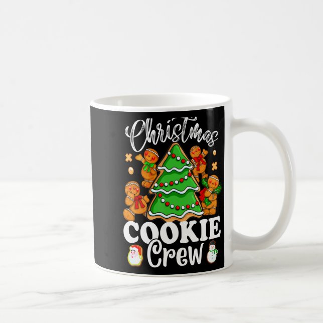 Christmas Cookie Crew Baking Team New Xmas Bakers  Coffee Mug (Right)
