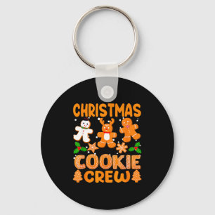 Christmas Cookie Crew Baking Team New Xmas Bakers  Keychain
