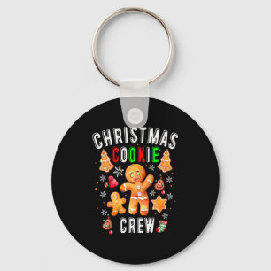 Christmas Cookie Crew Baking Team New Xmas Bakers  Keychain