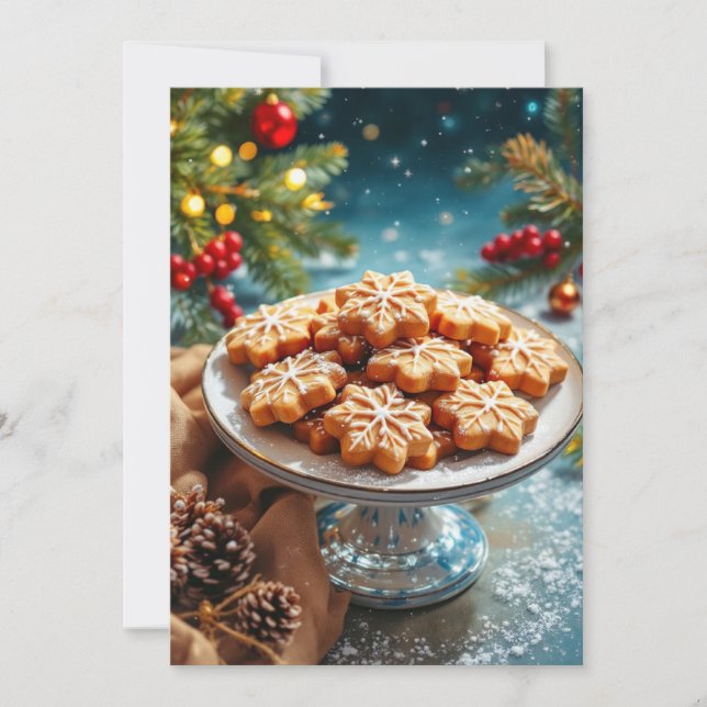 Christmas Cookie Exchange Invitation (Front)