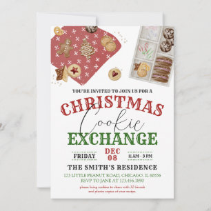 Christmas Cookie Exchange Invitation