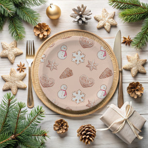 Christmas Cookie Exchange  Paper Plate