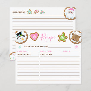 Christmas Cookie Exchange Pink and Green Recipe