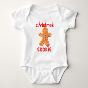 CHRISTMAS COOKIE Funny Baby Jersey Bodysuit