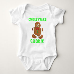 CHRISTMAS COOKIE Funny Baby Jersey Bodysuit