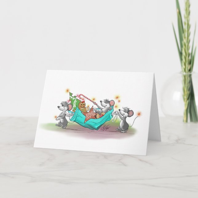 Christmas Cookie Heist Card (Front)