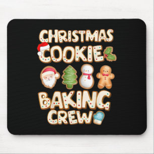 Christmas Cookie King Crew Family Christmas King C Mouse Pad