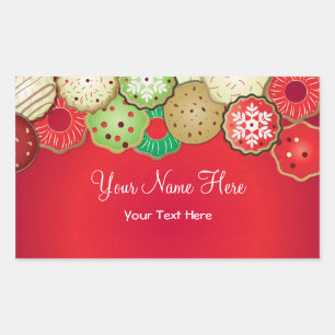 Christmas Cookie Label