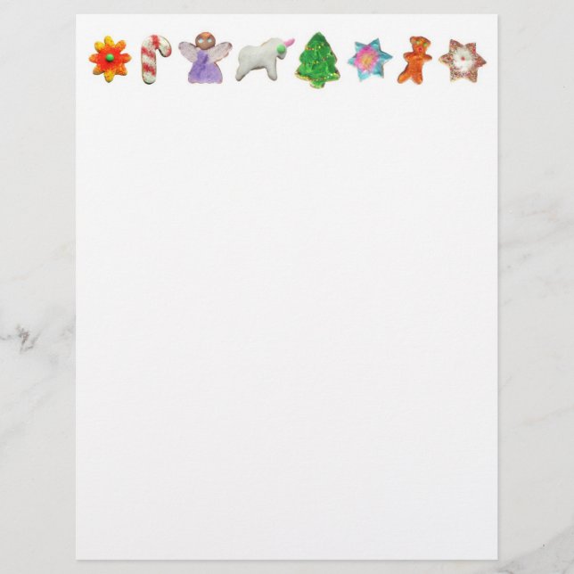 Christmas Cookie Letterhead (Front)