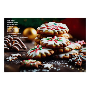 Christmas Cookie Poster