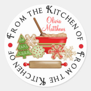 Christmas Cookie Swap Stickers