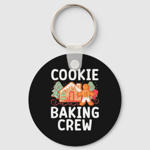 Christmas Cookie Taster Cookie Baking Crew Gingerb Keychain