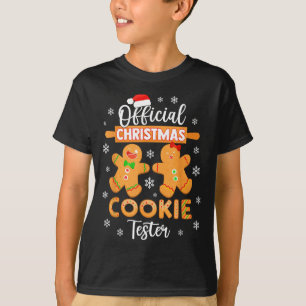 Christmas Cookie Tester Taster Baking Crew Toddle T-Shirt