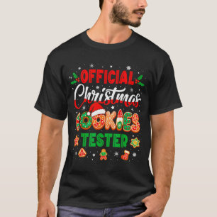 Christmas Cookie Tester Taster Baking Crew Toddler T-Shirt