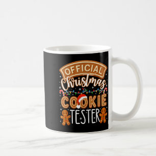Christmas Cookie Tester Taster Funny Family Baking Coffee Mug