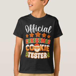 Christmas Cookie Tester Taster Funny Family Baking T-Shirt