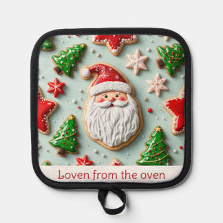 Christmas Cookies Add Text Gift Pot Holder