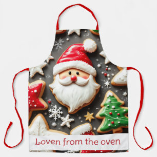 Christmas Cookies Add Text Loven From The Oven Apron