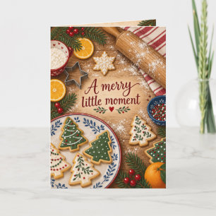 Christmas Cookies and Baking Warm Wishes Card