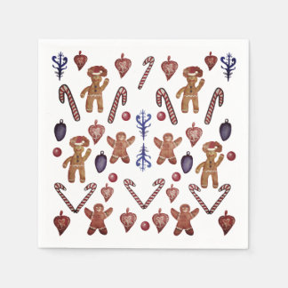 Christmas Cookies and Sweets Napkin