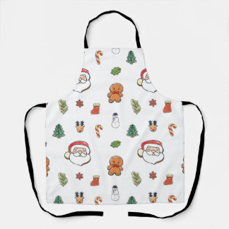 Christmas cookies apron