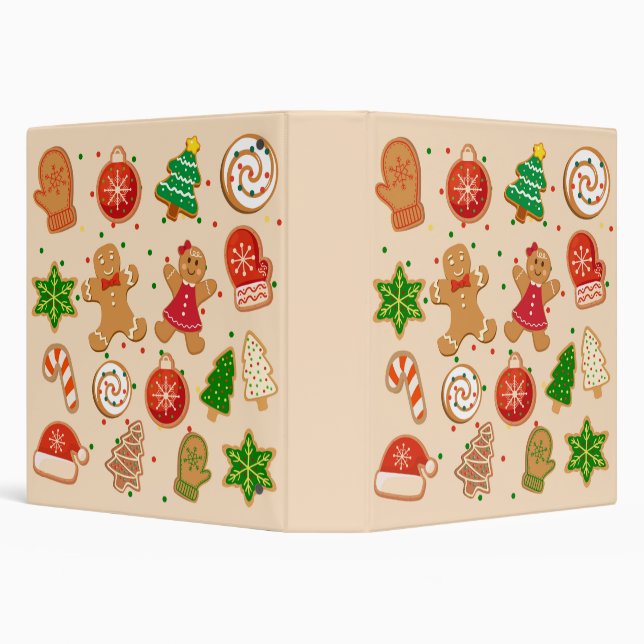 Christmas Cookies Binder (Background)