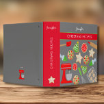 CHRISTMAS COOKIES BINDER<br><div class="desc">Cute christmas cookies for the perfect baker</div>