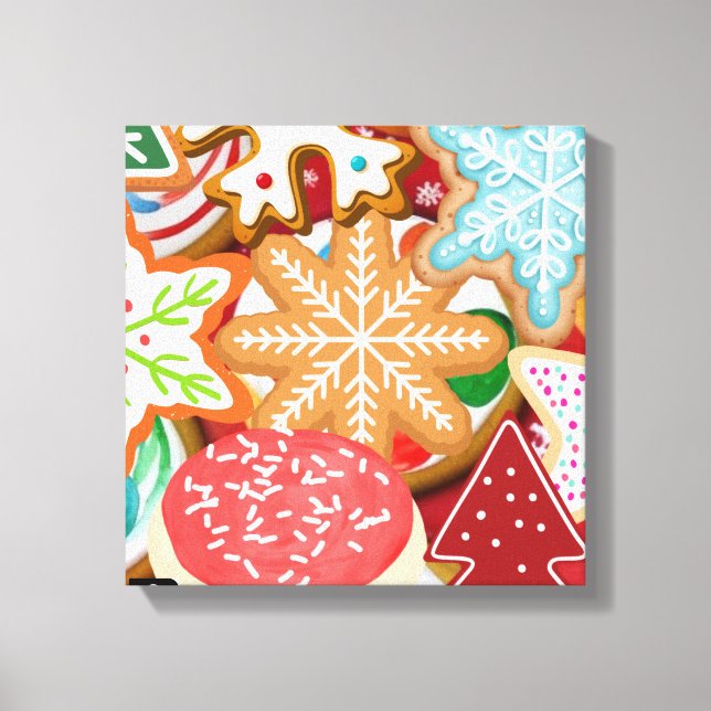 Christmas Cookies Canvas Print (Front)