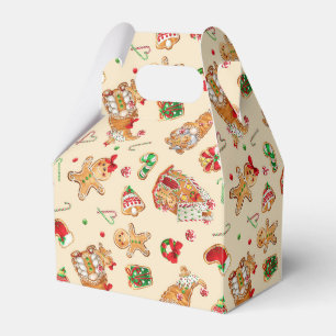 Christmas Cookies Favor Box