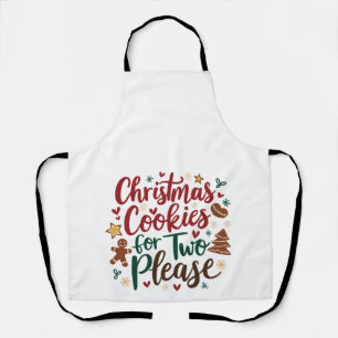 Christmas Cookies For Two Please Pregnancy  Xmas   Apron