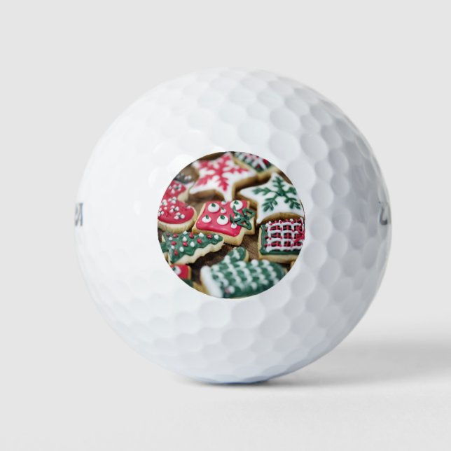 Christmas Cookies Golf Balls (Front)