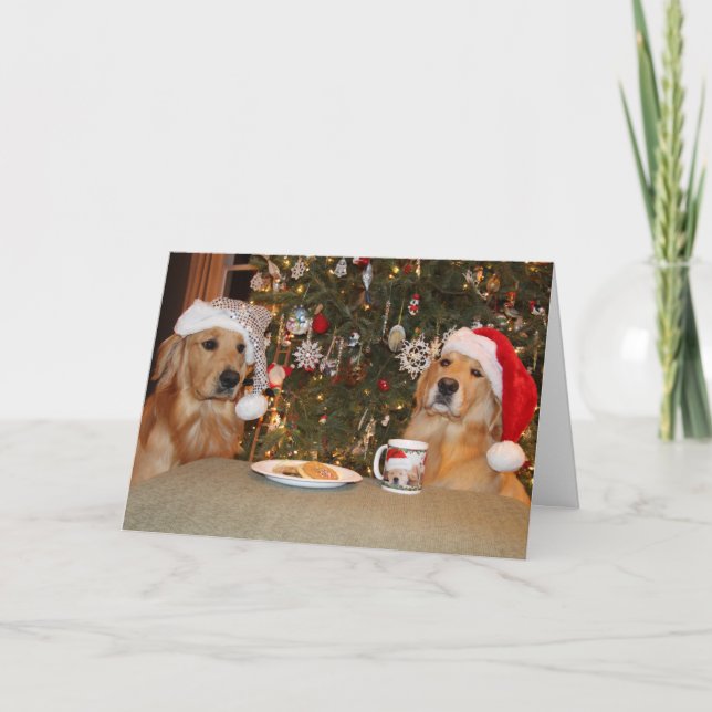 Christmas Cookies Holiday Card (Front)