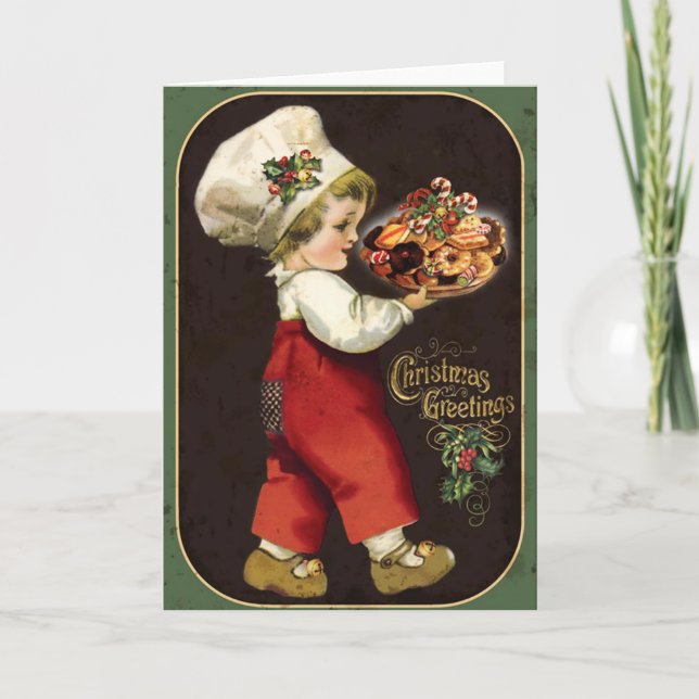 Christmas Cookies Holiday Card (Front)