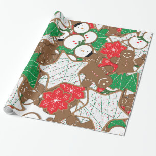 Christmas Cookies Holiday Wrapping Paper