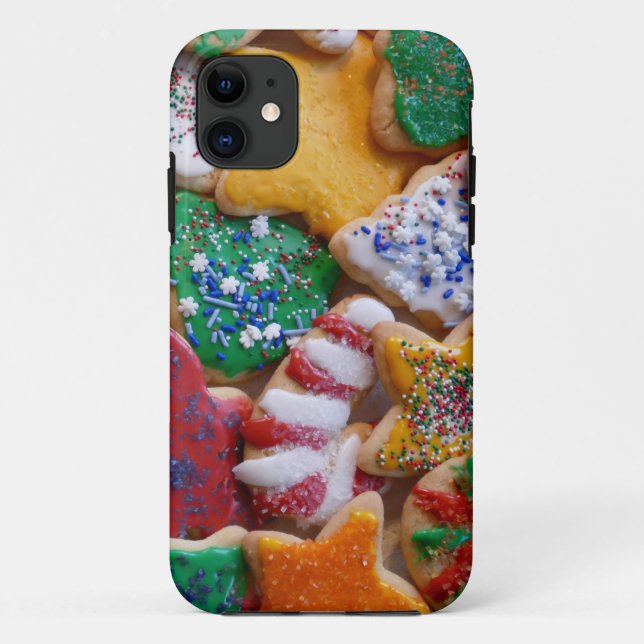 Christmas Cookies I Colourful Holiday Baking Case-Mate iPhone Case (Back)