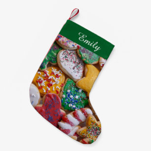 Christmas Cookies I Colourful Holiday Baking Small Christmas Stocking
