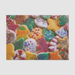 Christmas Cookies I Colourful Holiday Baking Tissue Paper