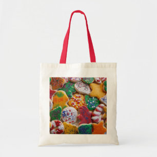 Christmas Cookies I Colourful Holiday Baking Tote Bag