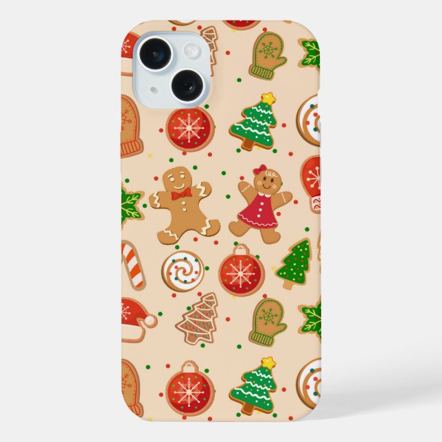  Christmas Cookies iPhone Case (Back)