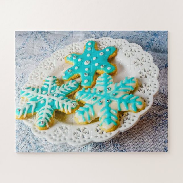 Christmas Cookies Jigsaw Puzzle (Horizontal)