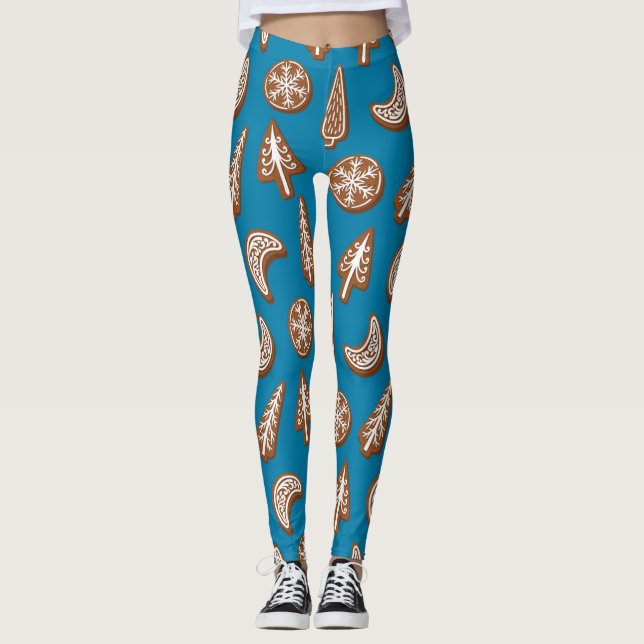 Christmas cookies leggings (Front)