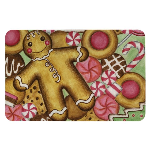 Christmas Cookies Magnet  (Horizontal)