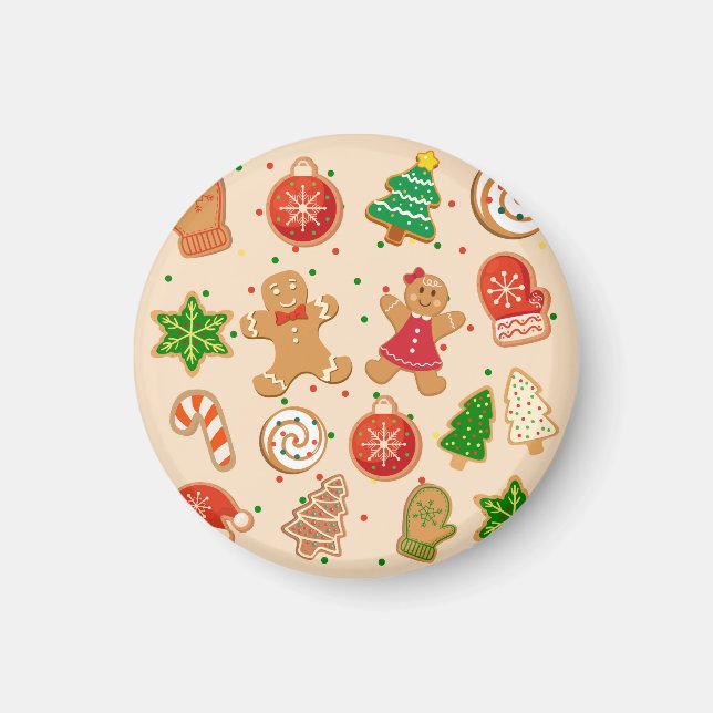  Christmas Cookies Magnet (Front)