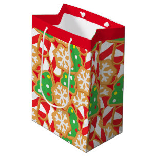Christmas Cookies Medium Gift Bag