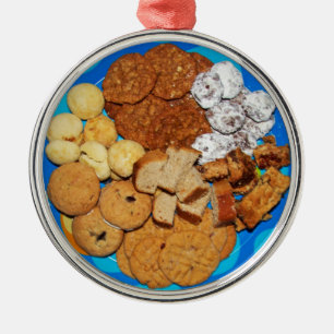 Christmas Cookies Metal Ornament