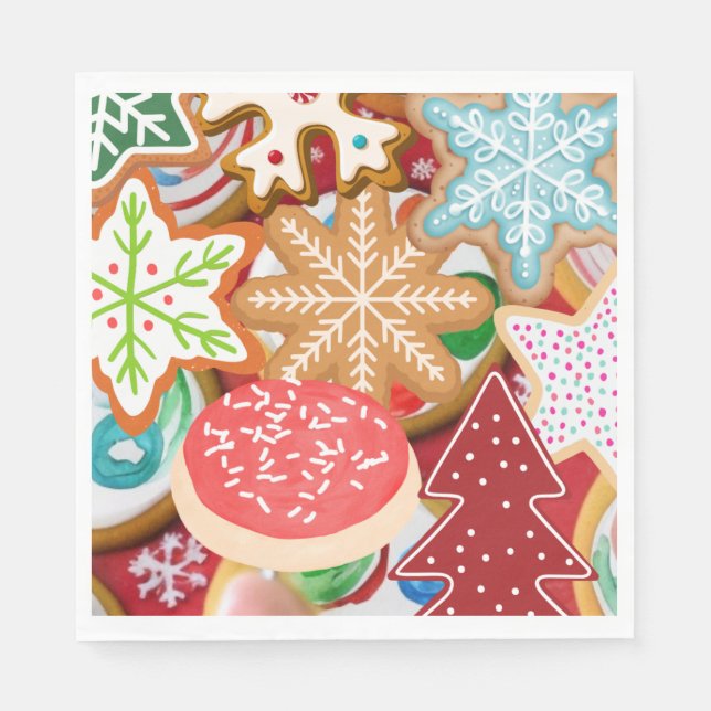 Christmas Cookies Napkin (Front)