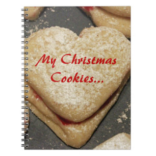 Christmas cookies notebook