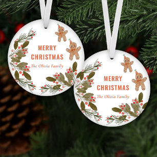 Christmas Cookies Party  Ceramic Ornament
